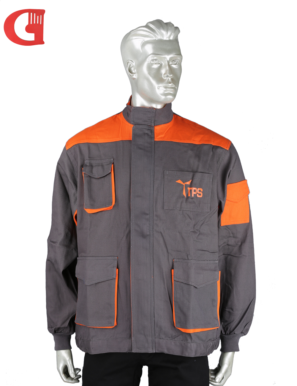 Two Tone Workwear Coats high quality Multi Pockets Work Jackets